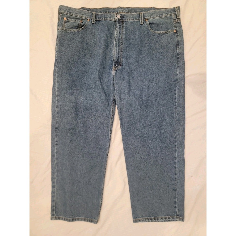 Levi's 550 jeans - Relaxed fit - Men's 50x29 medium wash, work or‎ play, EUC